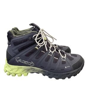 AKU Selvatica Mid GTX Gore Tex Hiking Boots Size 6 Navy Outdoor Lace Up‎ Women's